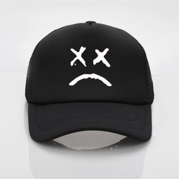 2024 Unisex Mesh Caps Love Lilpeep Baseball Cap Men Women Summer Hat Hat Trucker Hat7299477 09BF Dad Ajustable Sun Hat Trucker MA