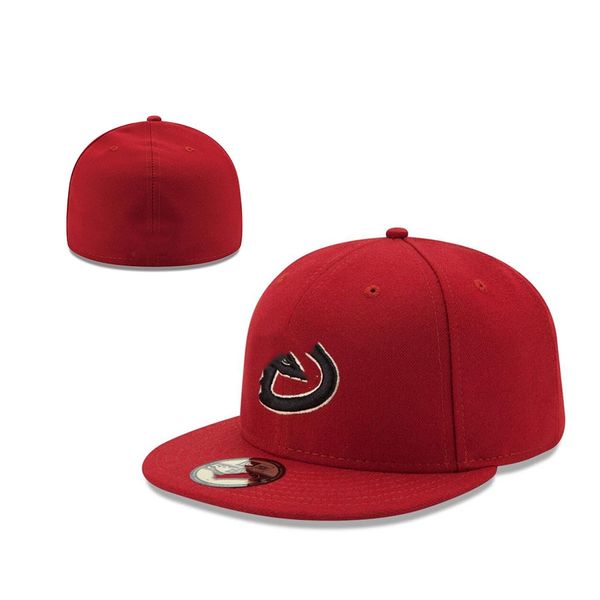 2024 Lettre de fan d'extérieur unisexe Casquette de baseball ajustée Accessoires de mode Mélange Taille de commande Fermé Plat Bill Base Ball Snapback Caps Bone Chapeau 7-8