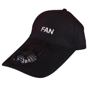 2024 Unisexe USB Charge Fan Baseball Cap Golf Hat de golf Chapeau de fan ajusté pour le camping en plein air casquette Homme Gorras Hombre Sure, ici