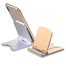 2024 Universal Mobile Phone Holder Desktop Tablethouder voor iPhone 13 Pro Max iPad Samsung Verstelbaar opvouwbare mobiele telefoon Bureau Standadjustable Tablet Desk Stand