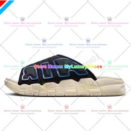 2024 Uptempos Pippen Sandalen Meer glijbanen Men Dames Slippers Zwart Wit Red Sports Lopers Scottie Pippens Slipper Sandle Sandle Buiten Strand Sliders 708