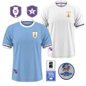 2024 Uruguay Mens Soccer Jerseys Nationaal Team 24 25 D.Nunez La Cruz G.De Arascaeta F.valverde L. Rodriguez M.olivera Home Away Football Shirts