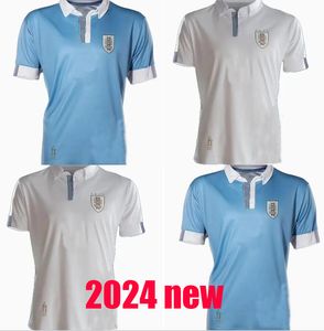 2024 Uruguay Soccer Jerseys Anniversaire 100e spécial L.SUAREZ E.CAVANI N.DE LA CRUZ Chemise interne G.DE ARRASCAETA F.VALVERDE R.BENTANCUR R.ARAUJO Football