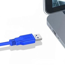 2024 USB 3.0 estándar Un tipo de cable masculino a macho conector de cordón adaptador extendido 1M1.Cable de extensión para USB 3.0