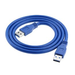 2024 USB 3.0 Standard A Type Male à mâle Câble mâle EXTERNANT ADAPTER CORD CORDE 1MMALE TO MALE USB 3.0 CONNECTEUR