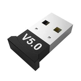 2024 USB Bluetooth -adapter BT 5.0 voor pc -laptopluidspreker draadloze muis dongles computer oortelefoon ble mini afzender audio -ontvanger voor draadloze audiostreaming