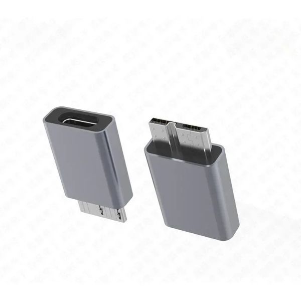 2024 USB C à Micro B Adaptateur USB3.0 Type C Femelle à Micro B Male Fast Charge USB Micro 3.0 à type C Super Speed pour le disque dur, voici 3