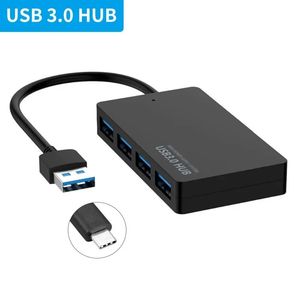 2024 USB Hub 3.0 Multi USB Splitter 4 USB -poort 3.0 2.0 voor Lenovo Xiaomi MacBook Pro PC Hub USB 3 0 Expander USB Power Adapter voor Lenovo