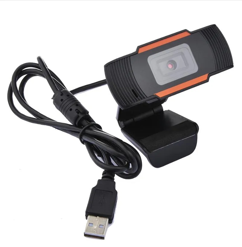 2024 USB Web Cam Webcam HD 720p 480p 1080p 30fps PC -kamera med absorptionsmikrofonmikro för skype för Android TV -roterbara datorkameraenheter