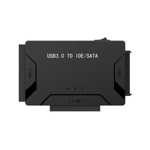 2024 USB3.0 a SATA/IDE HDD Hard Disk Drive Converter 2.5/3.5 pulgadas Caja de caja de disco duro externo 5 Gbps de alta velocidad US/EU/Reino Unido para USB3.0