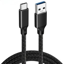 2024 USB3.2 10GBPS -kabel USB A tot USB C 3.2 Gen2 Gegevensoverdracht kabel kabel SSD harde schijf kabel 3a 60W Quick lading 3.0 laadkabel voor USB