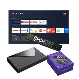 2024 UTOCIN ALPHA Future Tvonline Box S905W2 5G WiFi 2 Go 16 Go Android 11 TV Box Utocin Alpha 4k Smart Media Streamer-Box