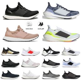 2024 Utral Boost 4.0 Chaussures de course athlétiques Ash pêche DNA Grey Crew Navy White Red Candy Cane confortable Men Femmes Femmes Trainers Casual Sneakers Taille 36-46