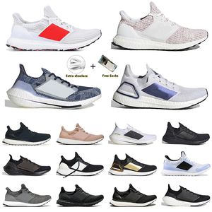 2024 Utral Boost 4.0 Athletic Running Shoes Triple White Purple Dash Gray Core Triple Black Solar Geelblauw metallic vrouwen Casual trainer sneakers Maat 36-46