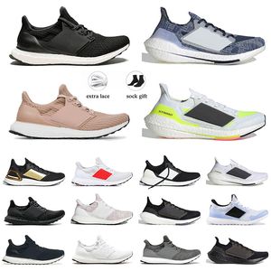 2024 Utral Boost 4.0 Athletic Running Shoes Ash Peach DNA Gray Crew Navy Wit Red Candy Cane Comfortabele mannen Women Casual Trainer Sneakers Maat 36-46