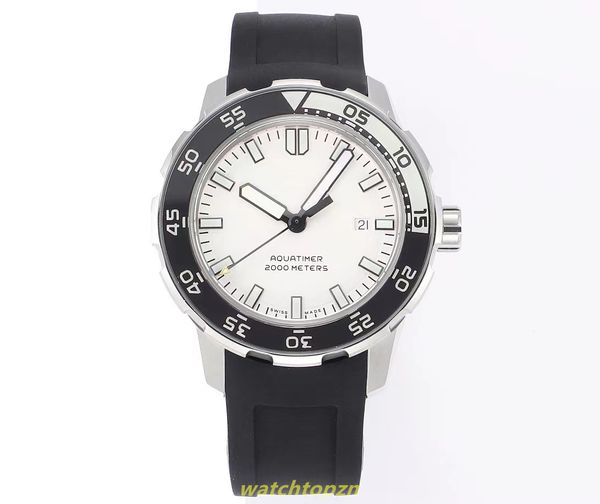 2024 V6S Factory Mens Watch Fluoro Rubbero Rubber Swiss Luminal revêtement STRAP Taille 22x18mm Sapphire Miroir