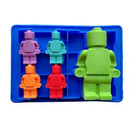 2024 Variety Building Builds Ice Tray Cube Siliocne Mold voor chocoladetaart Jello maken Siliconen schimmel keukengerei bakaccessoires - voor