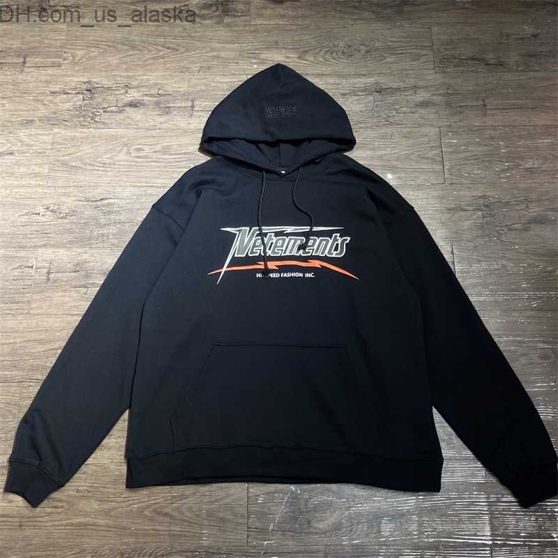 2024 VETEMENTS Hoodie Embroidered Letters Printed Front And Rear Mens And Mens Sports Hoodie a3