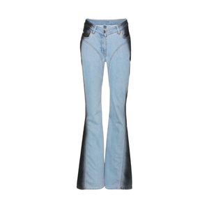 2024 Vintage Flare Free Shipping Slim Dames jeans met tops Designer Dames Denim Pants 52928