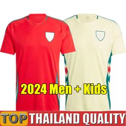 2024 Wales retro voetbalshirts Giggs Hughes Saunders Rush MELVILLE Boden Speed vintage klassiek voetbalshirt 1982 1990 1992 1994 1995 1996 1998 heren kindertenue uniform