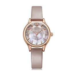 2024 Horloge Dames Jurk Relogio Feminino Luxo Lederen Band Hoge Kwaliteit 30M Waterdicht Dropshipping