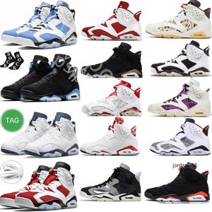 2024 What The mens 6s chaussures de basket jumpman 6 UNC White Midnight Navy British Khaki Olive Black Cat Bordeaux Bred Tinker Alternate Grape baskets de sport