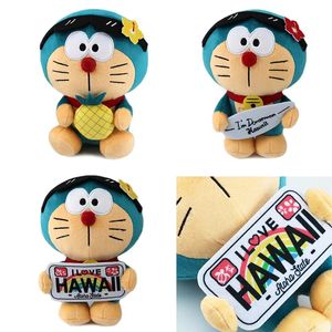 2024 venta al por mayor Linda tabla de surf gato azul juguetes de peluche juego para niños Playmate regalo de vacaciones muñeca Hine premios 20cm