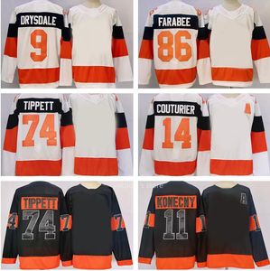 2024 Jerseys de hockey Home Dhgate Yakuda Dhgates 9 Drysdale 11 Konecny 14 Couturier 74 Tippett 86 Farabee Sports en gros Dhgate Dhgate Discing