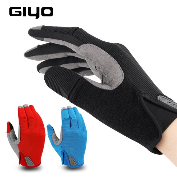 2024 Écran d'hiver Touche de vélos Road Gants Full Finger Cycling Bicycle Glove Men Sports Lycra Femme Ventroproof Glove Gym Fishing