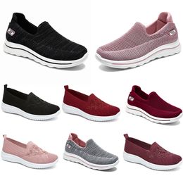 2024 Winter Vrouwen schoenen wandelen Running Soft Flat Breathable schoenen Wit Large Zwart Paars comfort Maat 36-41 GAI