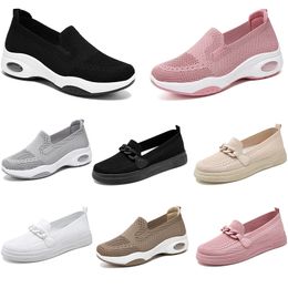 2024 hiver femmes chaussures randonnée course doux décontracté chaussures plates polyvalent noir blanc rose léger formateurs fond épais grande taille 36-41 GAI dreamitpossible_12