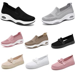 GAI – chaussures de randonnée et de course pour femmes, plates, souples et décontractées, polyvalentes, noires, grande taille 36-41, hiver 2024