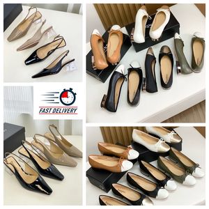 2024 met Dox Top Kwaliteit Designer Sandalen Luxury Slippers Dames Crystal Heel Bowknot Dancing Shoes Soft Room Gai Platform Slip-on maat 35-39 5 cm