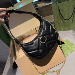 2024 Vrouw Crossbody Hobo Tassen schoudertassen designer tas handtas kleine cross body bakken dame keten portemonnees Leer 5A