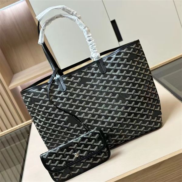 2024 Femme Hobo Sac à bandoulière Sac de designer Shopping Sac fourre-tout Sac à main de luxe 2 pièces Composite Totes Véritable Cuir Taille Moyenne 5A