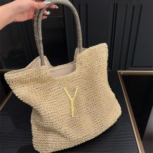2024 Femme Sacages de plage Sacs de créateurs sacs de luxe sac fourre-tout mode sac à main d'été sac à main grande capacité