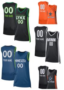 2024 Baloncesto femenino Minnesotas Lynx Jersey Alissa Pili Kiki Jefferson Sika Kone Napheesa Collier Kayla McBride Diamond Miller Dorka Juhasz Bridget Carleton