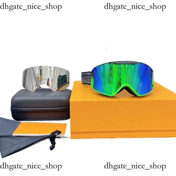 2024 Femmes Designer Lunettes de ski Lunette Réalité Lunettes Hommes Femmes Réglable Luxe Grandes Lunettes Lunettes Plein Cadre Avec Lunettes Magnétiques Valentino 519