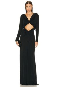 2024 Robe de mode pour femmes Robes de piste Robe longue élégante pour femmes avec une robe de soirée annuelle sophistiquée et ajustée