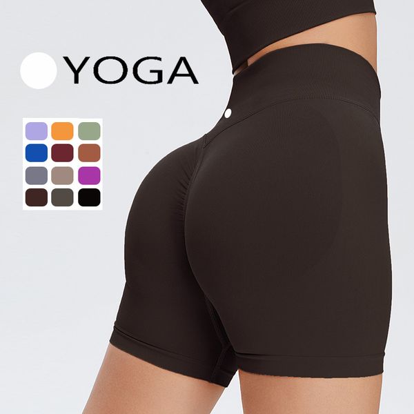 2024 Femmes LEGGINGS BIKER YOGA PANTAL ENTRAÎNEMENT Gym Shark Running Sport Active Exercice Fiess Shorts