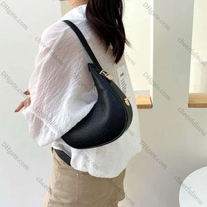 2024 vrouwen luxe onderarm tas halve maan verstelbare riem hobo tas modeontwerp stevige kleur pu lederen schoudertassen (8910) 10a