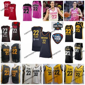 2024 vrouwen mannen jeugd finale vier 4 jersey Iowa Hawkeyes Basketball NCAA College Caitlin Clark Size S-3XL
