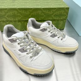 2024 vrouwen platform sneaker gemengde kleuren gekoppeld lage en hoge top casual buiten veelzijdige sneakers veter lopende lopende sportschoenen metalen gesp vrouwgrootte 34-40