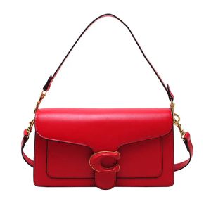 Sac à main à bandoulière pour femmes, petit sac carré à la mode, couleur noir/blanc/rouge/vert/jaune/marron, nouvelle collection 2024