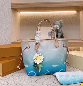 2024 Luxe handtas voor dames, boodschappentas van ontwerper, kan schouder of elleboog zijn, met opbergtas Afneembaar Eenvoudige sfeer 33 cm