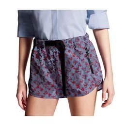 2024 Shorts féminins Designer Luxury Femme Femme à cordon Short zip pour l'été Lady Casual High Taist Mini Shorts Fashion NOUVEAU