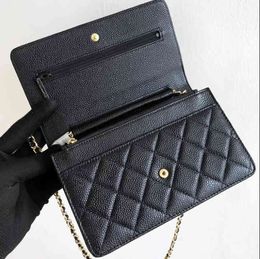 2024 sac à bandoulière en cuir vintage pour femmes avec chaîne en or, portefeuille Woc, sac à main de marque de créateurs, sac à main d'épaule