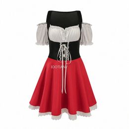 2024 Vrouwen Sexy Oktoberfest Dr Dames Vrouw Beierse Duitse Wench Waitr Serving Maid Kostuum S-3xl Bier Meisje Fancy Dres f5fP #