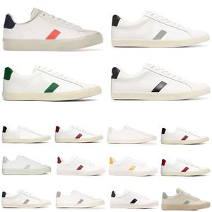 2024 Damesontwerperschoenen Campo Chromefree lederen sneakers V10 Casual platform Schoen Wit Zwart Amandel Trainer Men Women Luxe Casual Trainers Maat 36-45