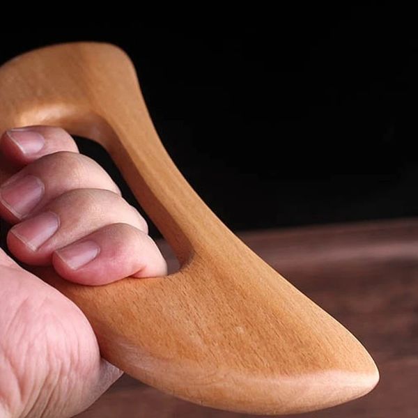 2024 Herramienta Gua Sha Tool Tool Massage Tool Massage Tablero de masas de masha Gua Sha Terapia de masaje corporal de esta herramienta para la herramienta de raspado de madera natural